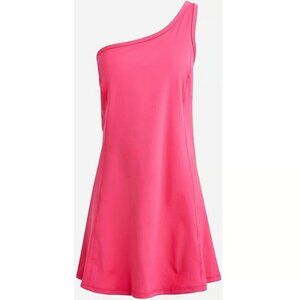 NWT J. Crew CloudStretch one-shoulder sports dress